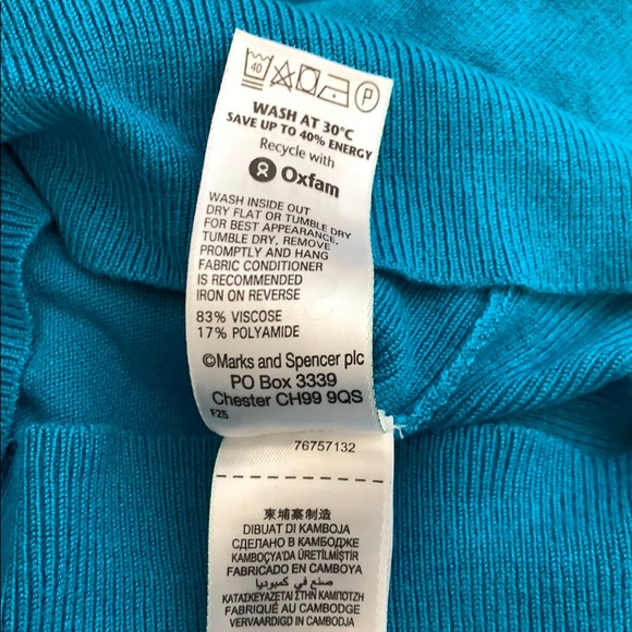 Marks & Spencer V-Neck Sweater - Picture 6 of 7